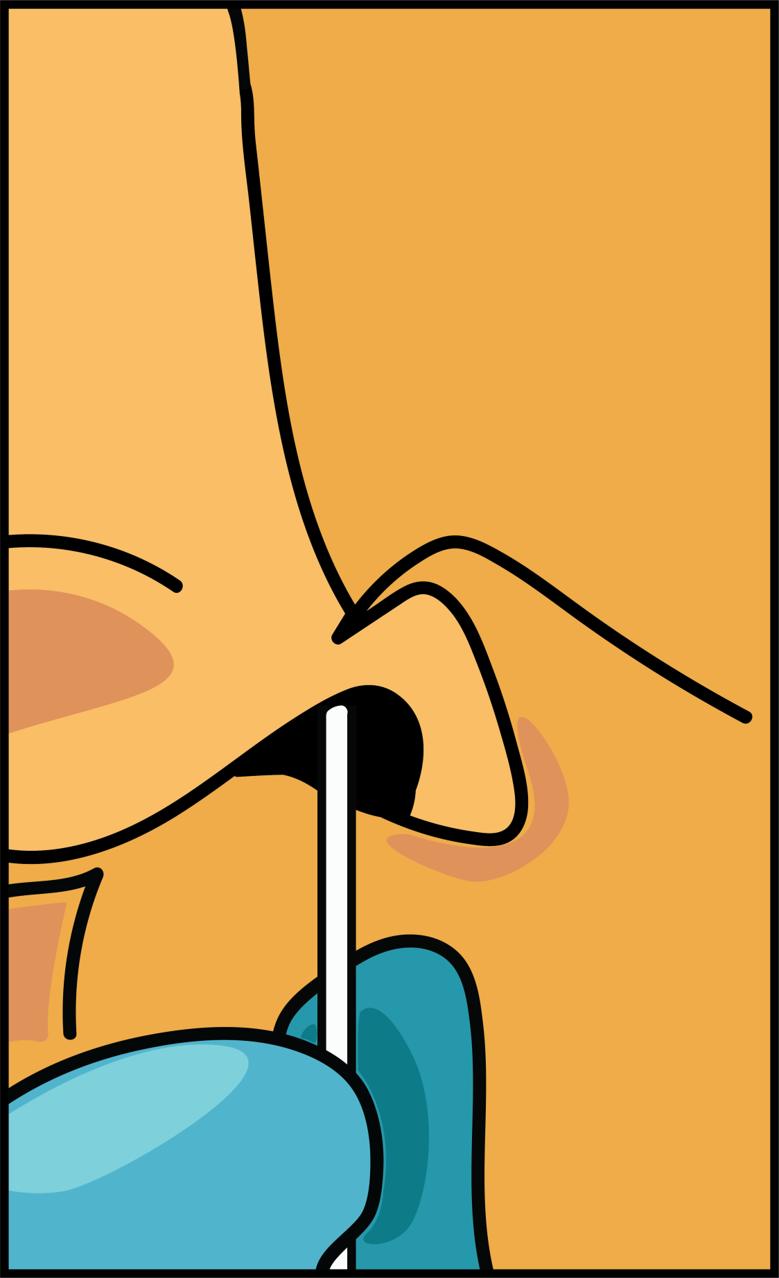 Nose swab